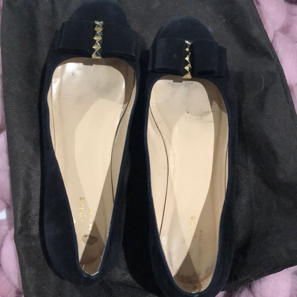 Kate Spade Black Flats